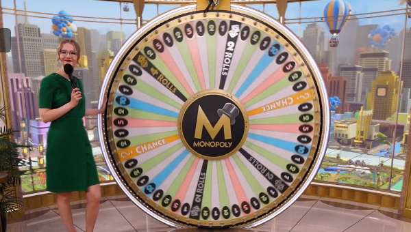 Monopoly Live Spins The Wheel