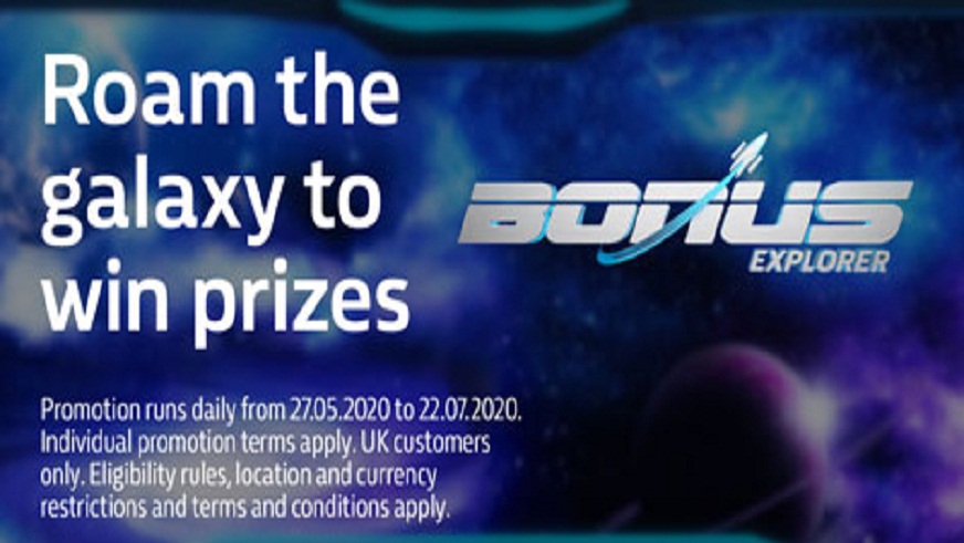 William Hill Invites You to Roam the Galaxy and Win Live Casino Prizes via the Bonus Explorer