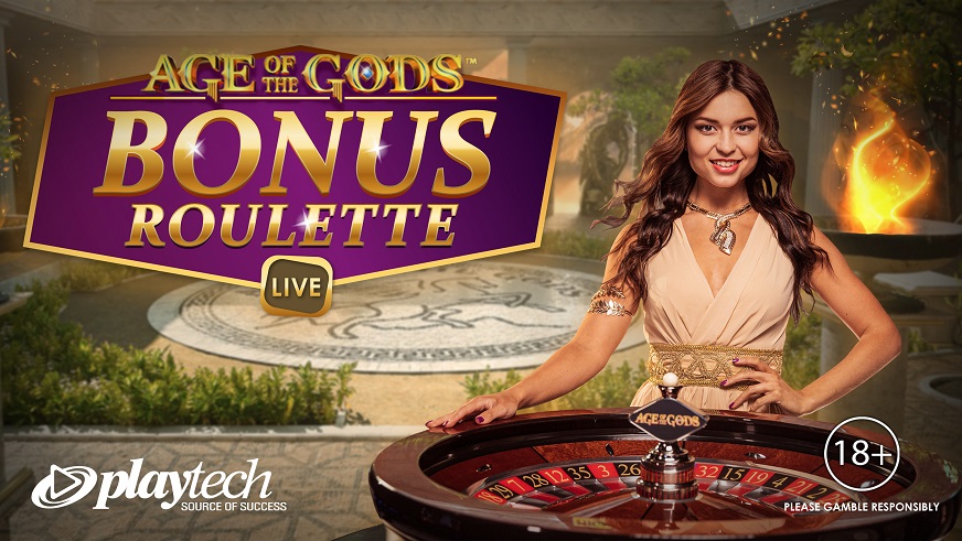 Playtech’s Age of the Gods Bonus Live Roulette Has Been Launched Network-Wide