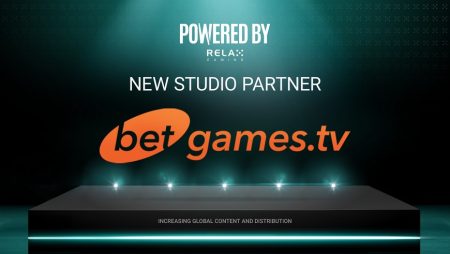 Relax Gaming Signs a Powered By Partnership Deal with BetGames.TV