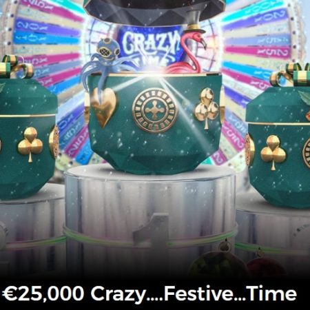 It’s Crazy Festive Time at Mr Green Casino for All Live Casino Fans!