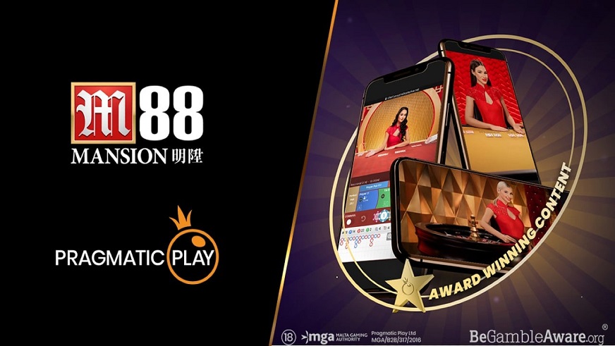 A New Dedicated Live Casino Studio Announced by Pragmatic Play and Mansion’s M88