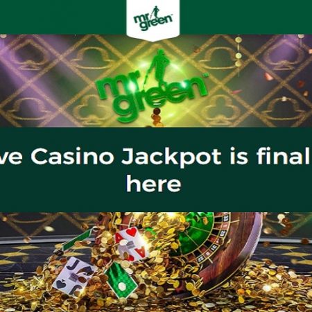 Mr Green Presents Live Casino Jackpot Guaranteed to Drop Every Single Day!
