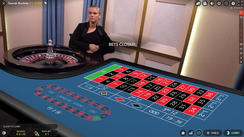 Roulette en direct de langue maternelle casino