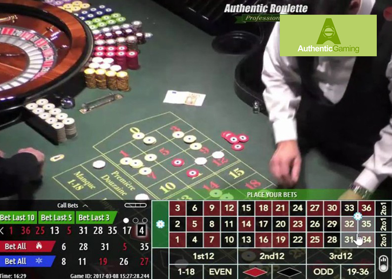 roulette on line