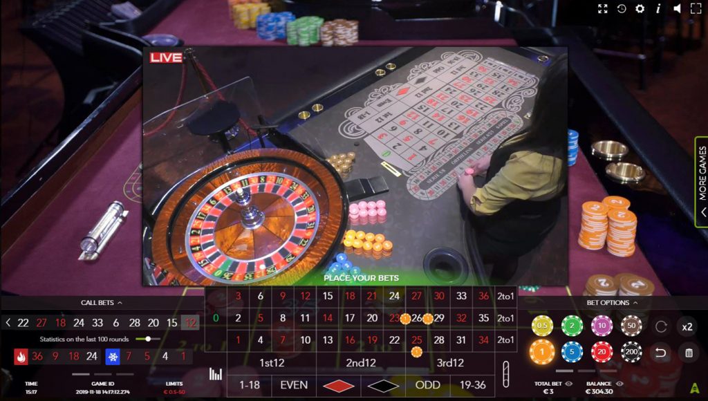 Authentic Roulette Turbo casino