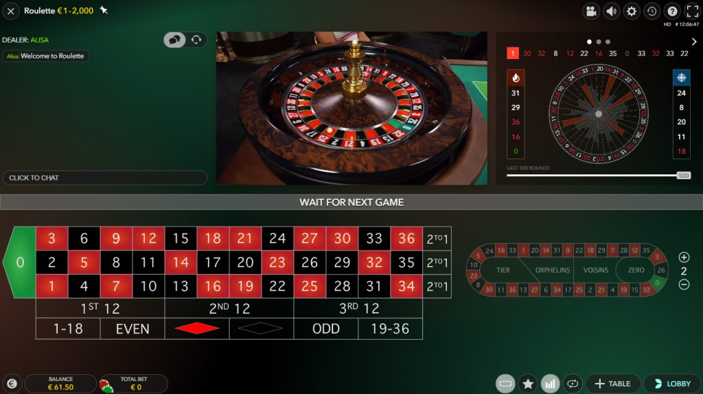 live european roulette casino