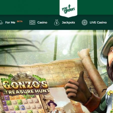 Win a Share of €30,000 in Cash Treasures at Mr Green for Playing Live Gonzo’s Treasure Hunt