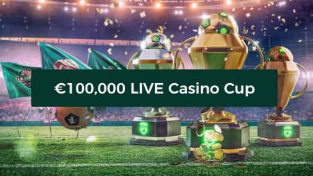 Win the Live Casino Cup at Mr Green and Grab a Share of the €100,000 Prize Pool!