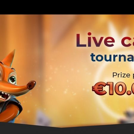Crazy Fox Casino Invites You to Participate in the €10,000 Live Casino Tournament!
