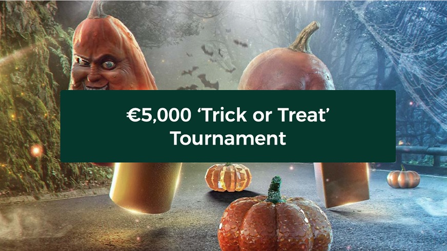 Join the €5,000 Trick or Treat Tournament at Mr Green This Halloween!