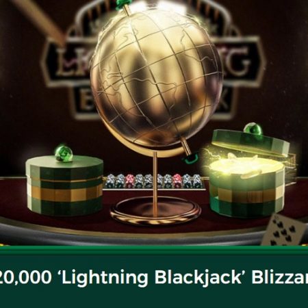 A €20,000 Lightning Blackjack Blizzard Is Waiting for You at Mr Green – Do Not Miss It!