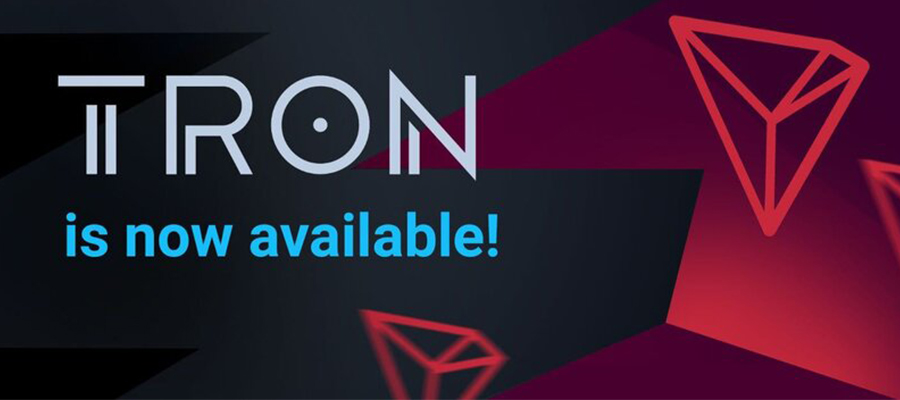 Tron is available as payment method at some online casinos