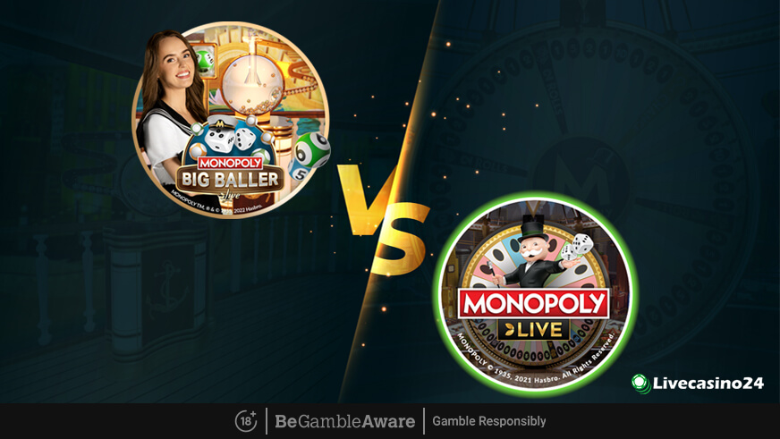 MONOPOLY Live vs MONOPOLY Big Baller: Similarities and Differences