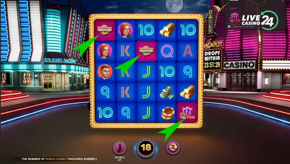 Scatters bring you the bonus game