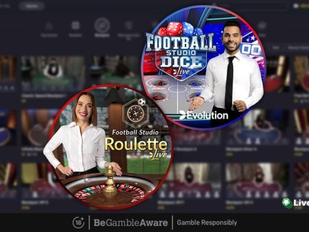 Best Evolution Football-Themed Games: Football Studio Dice & Football Studio Roulette
