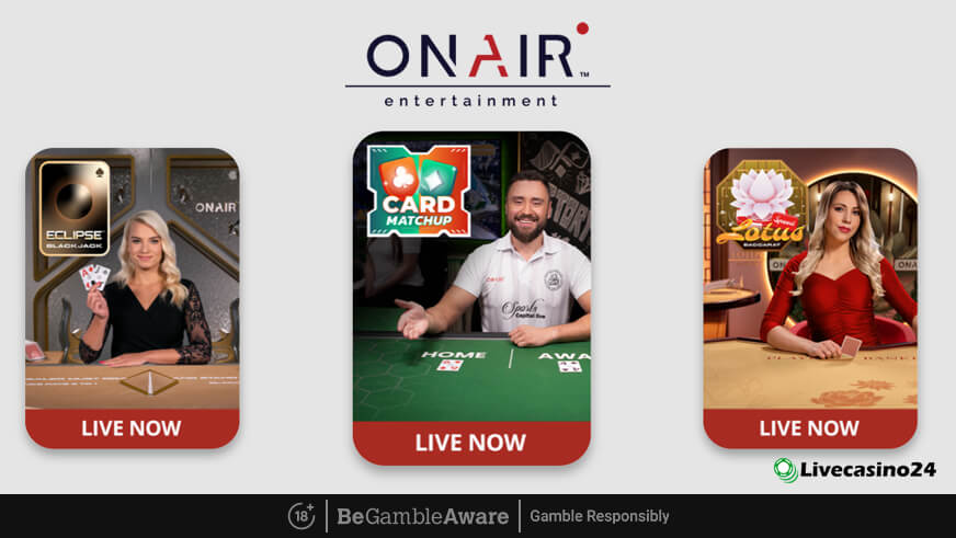 OnAir Entertainment Live Casino Portfolio: Full Review