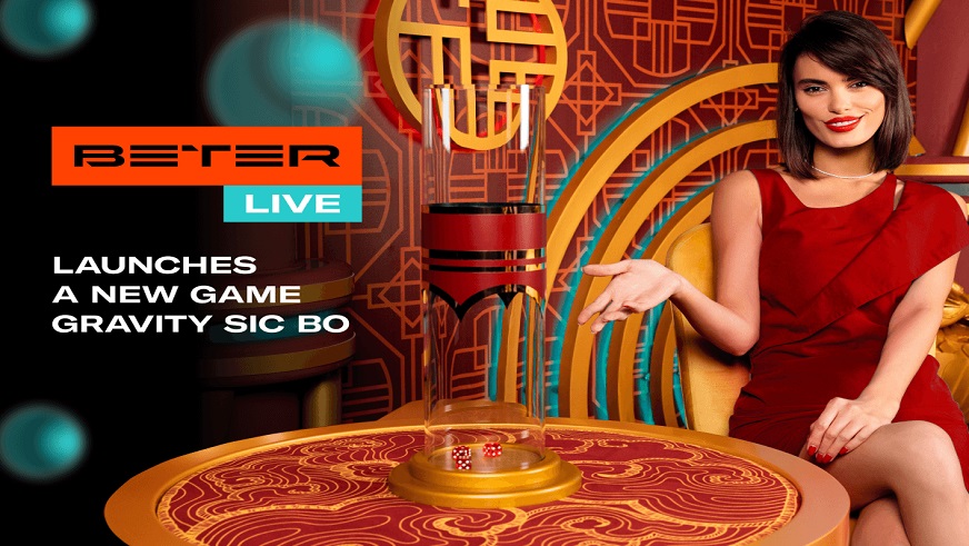 BETER Live Goes Live with Its New Gravity Sic Bo Live Casino Title