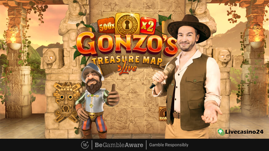 Welcome Gonzo’s Treasure Map from Evolution