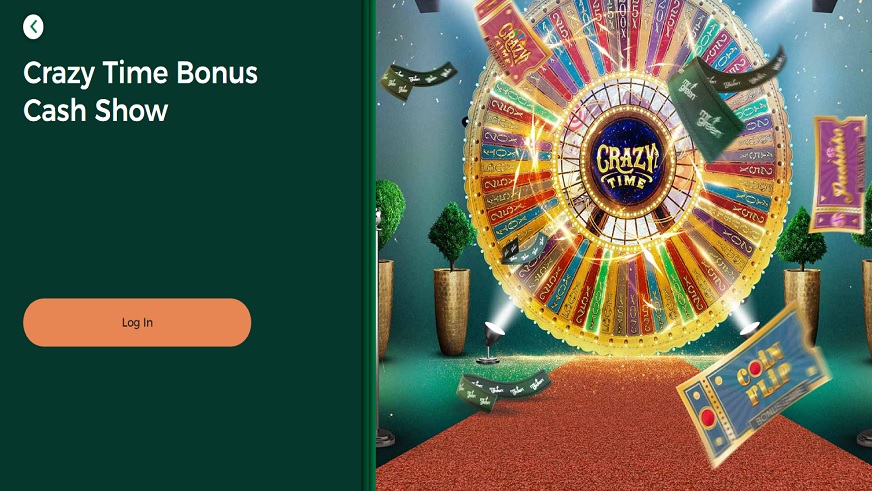 It’s Showtime at Mr Green – Play Evolution’s Crazy Time and Win a Bonus!