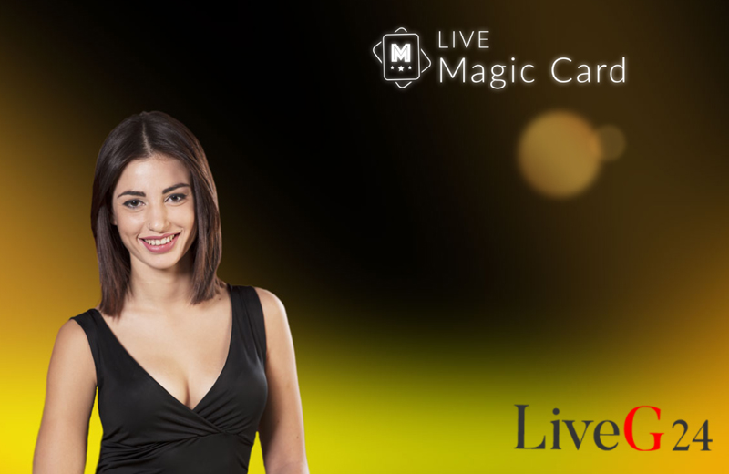 Live Magic Card is a live casino game powered by LiveG24
