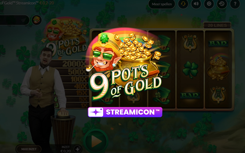 9 Pots of Gold by Streamicon