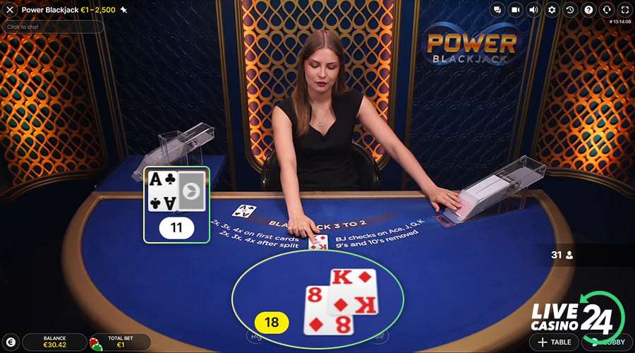 The Dealer Draws the Initial Cards