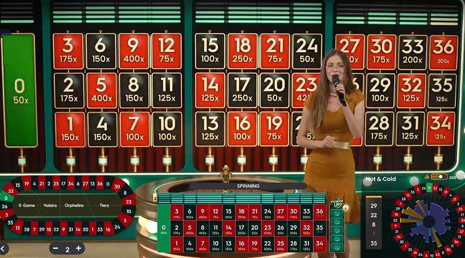 Player Interface PowerUp Roulette