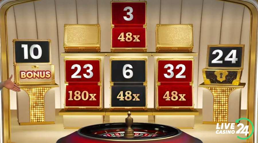 Fifth step in playing Fortune Roulette live casino game