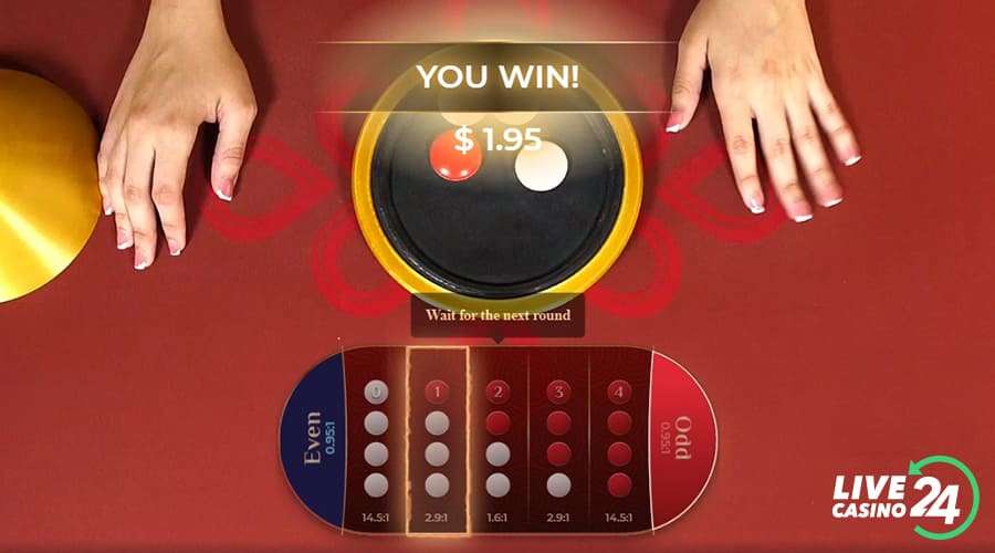 Fourth step in playing Xóc Dia casino game