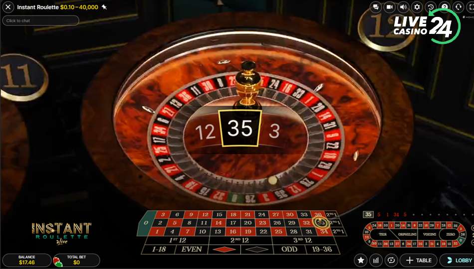 Instant Roulette Veja o Resultado