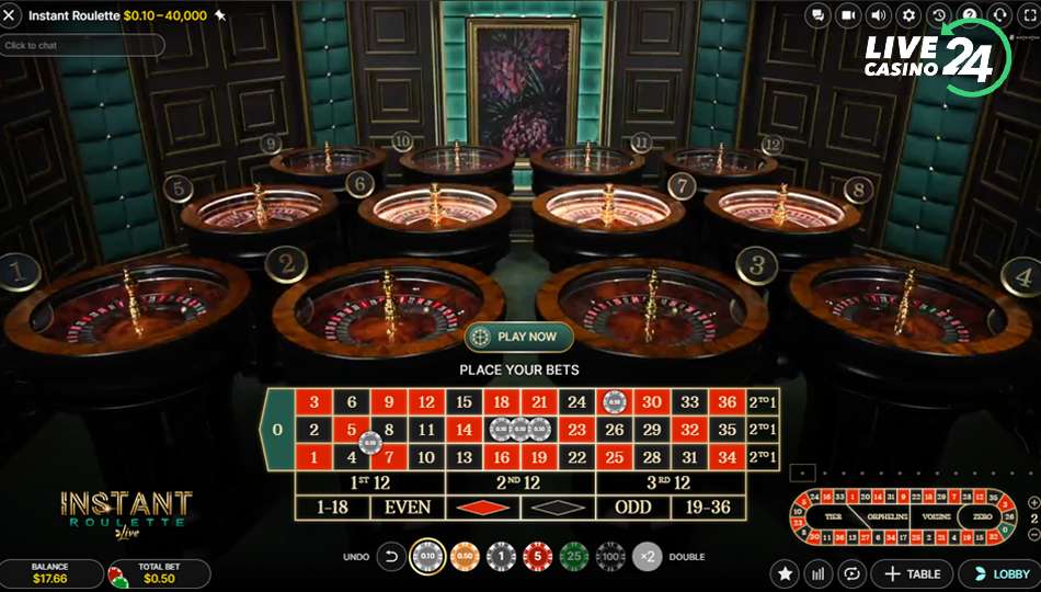 Instant Roulette Faça Suas Apostas