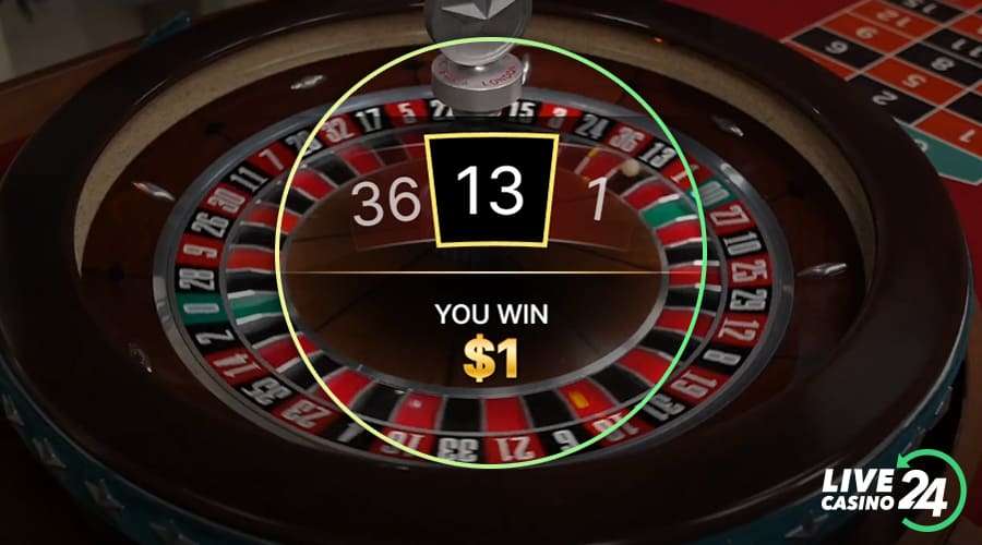 Quinto passo para jogar o jogo de cassino ao vivo american roulette