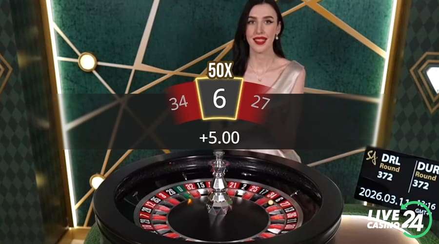Quinto passo para jogar o jogo de cassino ao vivo Ultra Roulette