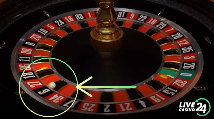 Third step in playing Speed Roulette by Evolution