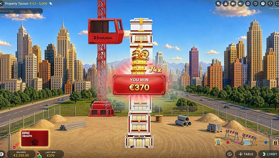 Epic Heights Bonus Game